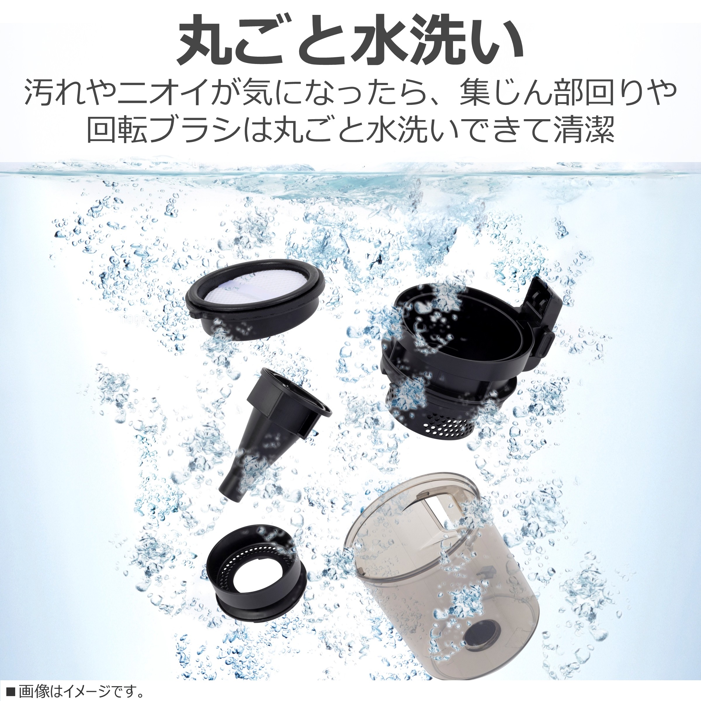 コードレス クリーナー トルネオコードレス(（L）アイスブルー): 家電