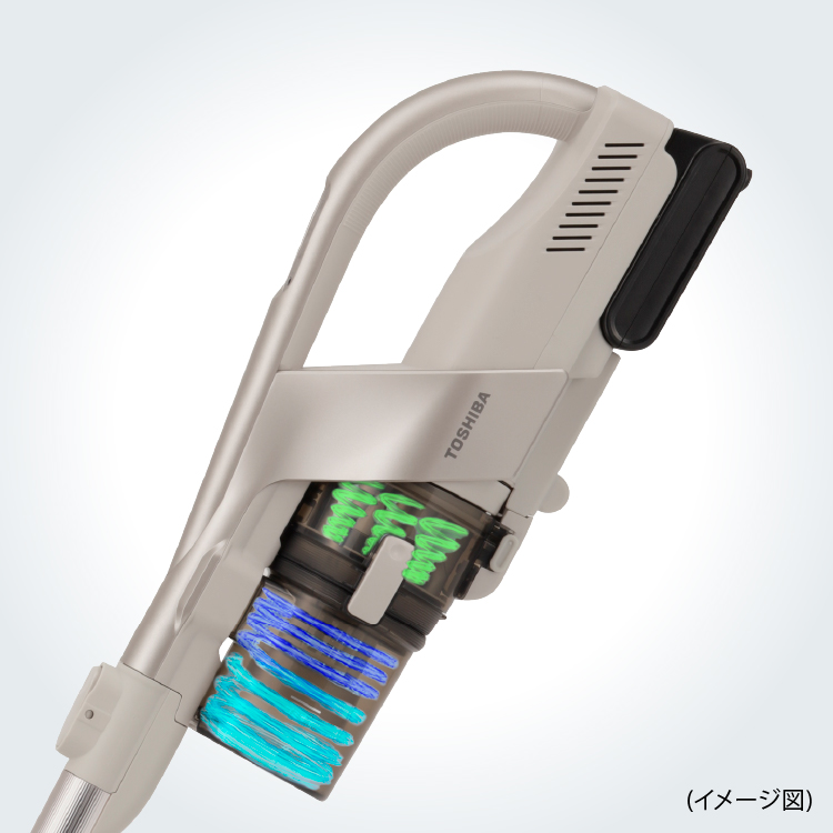 パワフルな吸引力